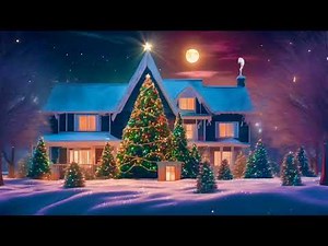 Merry Christmas Tree Loop | 4K Background loop | HD | Motion graphics | Animation