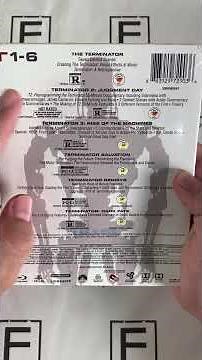 🔥 Terminator 6 Movies on Blu-ray. In stock: https://filmaniacos.pe #terminator #bluray #cinema