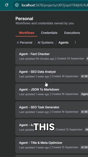 Marvomatic 🚀 AI Automation Made Simple on Instagram: "🚀 Managing AI agents just got easier! Instead of hardcoding everything, I use Airtable to store configs like main model, fallback model, user messages, and system prompts. This setup lets me swap models and update prompts effortlessly without touching the agent itself. Want to simplify your AI workflows? Watch and learn! 🔧🤖 #AI #Automation #TechTips"