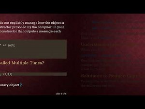 Understanding the Copy Constructor Behavior in C+ + Maps