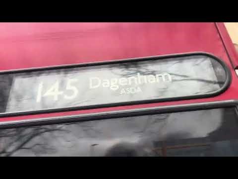 10177, SN63JWD on the bus Route 145 in Dagenham Heathway to Dagenham, Asda.