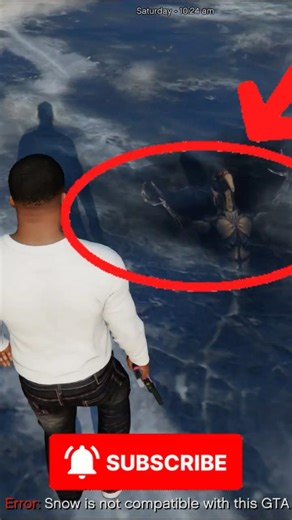 😱👽Found Alien in GTA V 😱😱 #gta5 #gta #grandtheftauto5mods #viral #alien #scary #horror#gtaworld