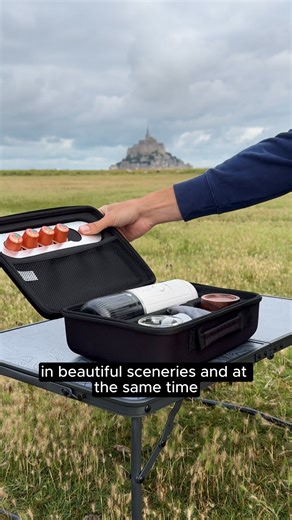 Say goodbye to mediocre coffee on-the-go! 🚫☕️ Introducing Evergreen's Nomaduo, a portable self-heating espresso maker that fits in your backpack or bag. • Compatible with Nespresso capsules & ground coffee • 19 bars of pressure for rich espressos • Up to 4 coffees from cold water, 100 from hot water per charge Perfect for hiking trips, road adventures, and work breaks. Ditch the old machine at home too! Get yours now: | EverGreen Capsules