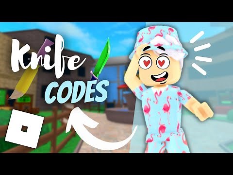 💥 EVERY MM2 Knife CODE *SECRET?!* ✨ (Roblox) Murder Mystery 2 💫