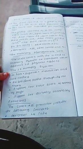 #arm cortex A class processor#iot#r19 #notes #elements of iot