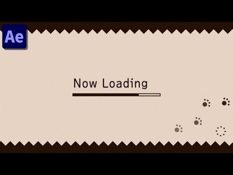 【プラグイン・素材なし】13分で作るAfterEffectsチュートリアル「配信待機画面アニメーション」
