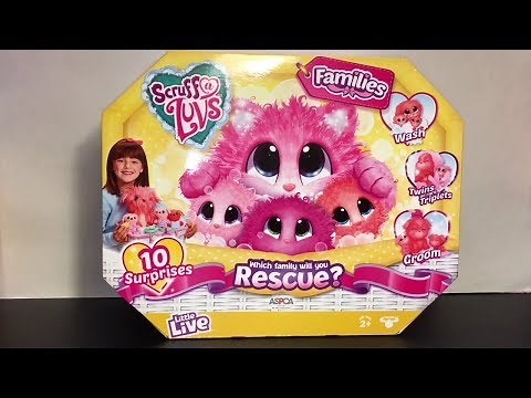 Scruff A Luvs Families Surprise Plush Toy Unboxing & Review Which Family Will You Rescue?