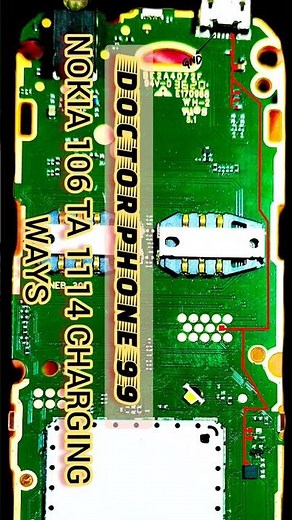 NOKIA 106 TA 1114 charging ways jumper solution ‪@DOCTORPHONE99‬