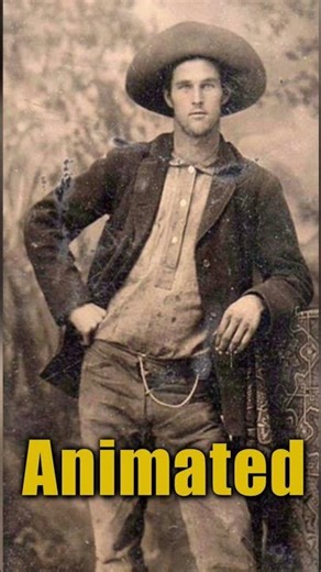 A Real Cowboy 🤠 from the 1880s — Brought to Life #animated #history #cowboys