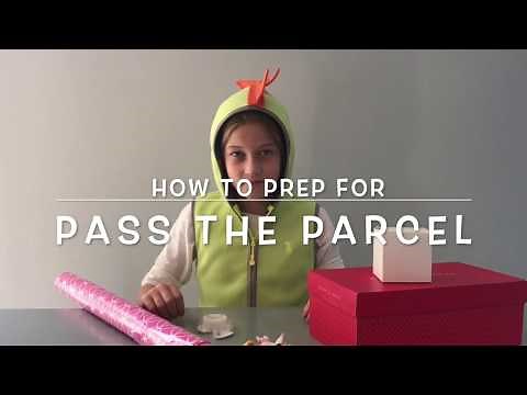 How to Wrap Boxes for Pass the Parcel Party Game