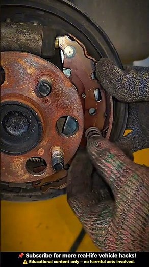 Install New Brake Shoes 🛠 | Complete Rear Drum Brake Replacement Guide