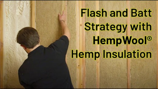 HempWool Insulation: Sustainable Flash and Batt Strategy | Hempitecture posted on the topic | LinkedIn