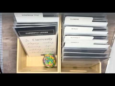 Organizing My NEW Stampin’ Up! Stamps & Dies (IKEA Hack!)