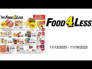 Food 4 Less Weekly Ad - 11/12/2025 - 11/18/2025