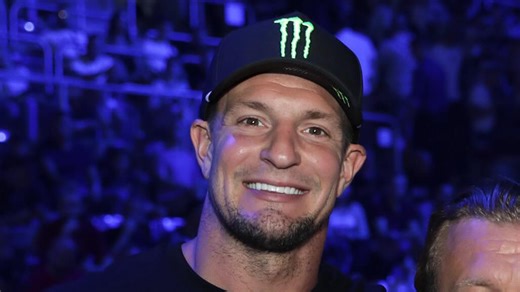 Rob Gronkowski makes shock appearance at MMA event in Poland