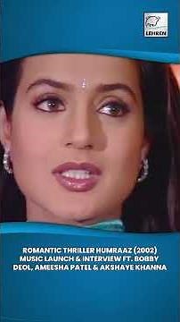 Remember Humraaz (2002)? Relive Its Grand Music Launch With Directors Abbas-Mustan & Others #humraaz