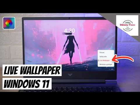 How to Set Live Wallpaper on Windows 11 | How to Set Desktop Live Wallpaper on Windows 11
