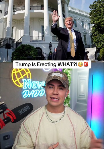 Trump's Grand Flag Pole Installation at the White House