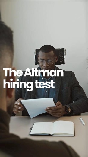 Would You Pass The Altman Test?