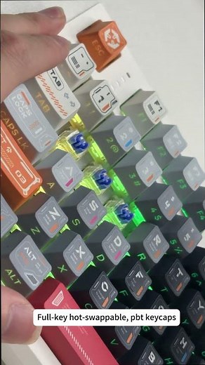 TOGAR T9 mechanical keyboard demonstration