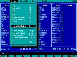 #DOSCember Ep. 12- Volkov Commander 4 Review: Best Fast DOS File Manager for 286, 386, 486, low RAM