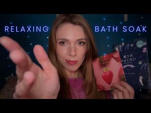 ASMR Preparing a Soothing Bath to Help You Sleep | Personal Attention