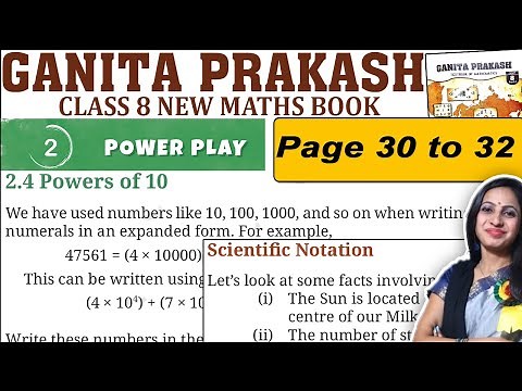 Class 8 Maths Ganita Prakash Solutions | Chapter 2 Power play | Page 30 to 32 Explanation