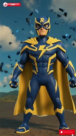 #Transformation Ray Power Zone #shorts #EpicTransform #superhero