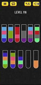 Water Sort Puzzle - level 116