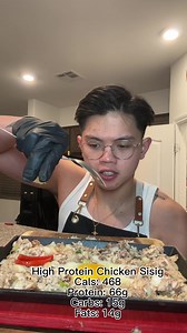 923K views · 10K reactions | Low cal High protein Chicken Sisig!  #food | Antonio Enriquez II | Facebook