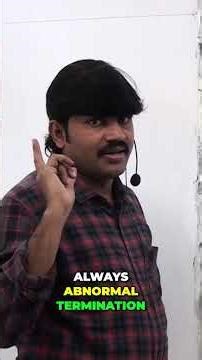 Exception Handling: Master Try-Catch Blocks & Termination #shorts