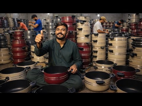 Inside the Non-Stick Pot Factory: The Unexpected Journey Behind Every Pan