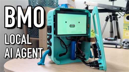 I made a real BMO local AI agent with a Raspberry Pi and Ollama | John Breslin