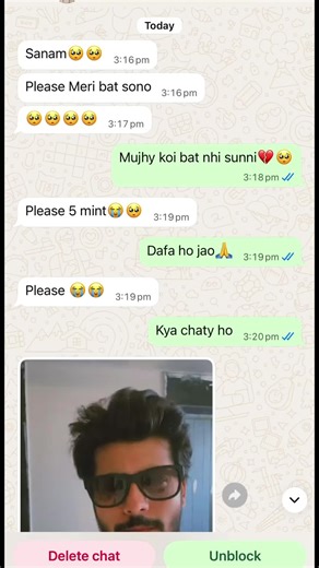 Heartfelt Chat Story with Emojis