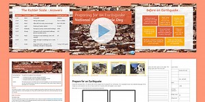 Preparing for an Earthquake Lesson Pack