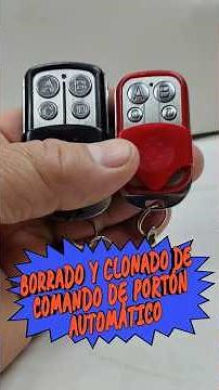 Como programar un Control Universal para Porton Electrico #diy #porton #portonesautomaticos