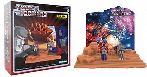 SUPER7 ReAction Figures「變形金剛方舟遊玩套組」重現 1984 年動畫第一集太空船墜毀地球場景！