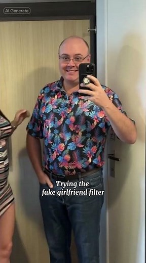 Fake girlfriend filter