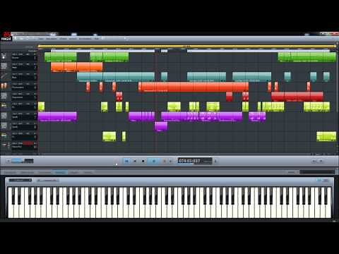 Magix Music Maker 2014 - My first Techno Trance