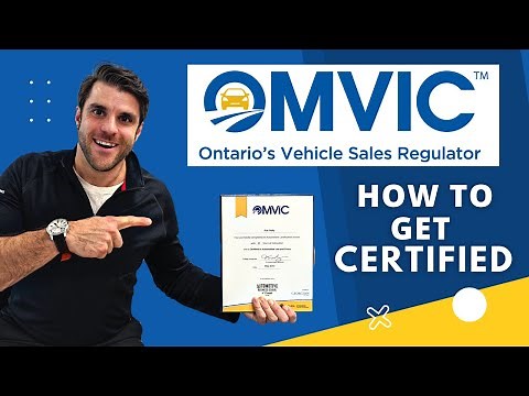 How to GET your OMVIC (Ontario Motor Vehicle Industry Council) Car Salesman Training