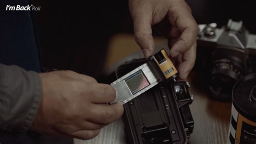 This gadget looks and loads like film, but it actually converts 35mm to 26MP digital shooters