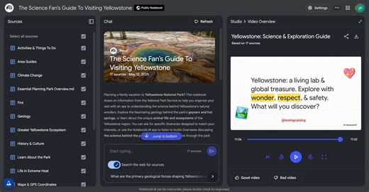 First look at Video Overviews in Google's NotebookLM