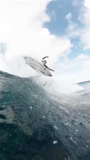 small wave session in the Indian Ocean