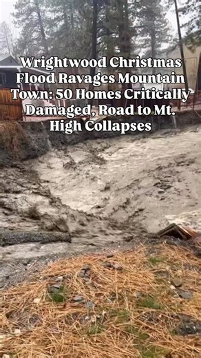 🚨Chaffey College Student and Wrightwood Resident Maximilian Morici was on the ground as a town known for snow and holiday lights was hit by a destructive Christmas Day atmospheric river that turned washes into rivers and sent water and debris through streets, homes, and roads. After the Bridge Fire burned more than 56,000 acres of the Angeles National Forest in 2024, Morici reports that 10–11 inches of rain in just hours on Dec. 25 overwhelmed the already fragile landscape, fueling erosion, mud
