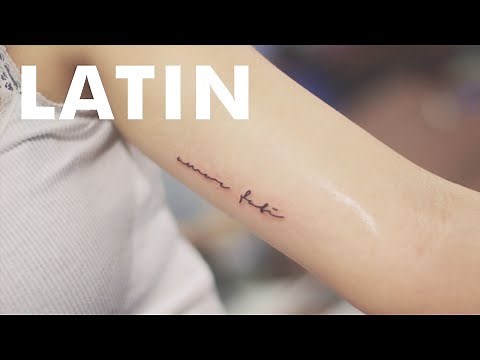 16 Latin Tattoo Ideas