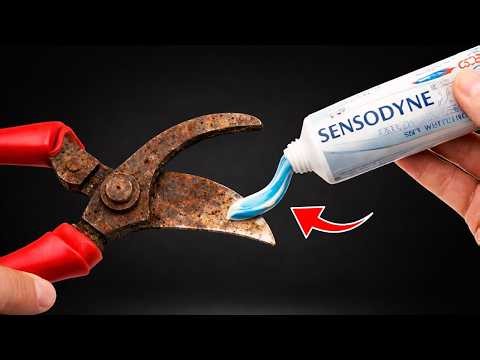 An EASY way to sharpen any pair of scissors in just 2 minutes!