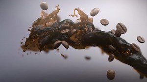 Coffee Splash Coffee Beans Slow Motion Stock Footage Video (100% Royalty-free) 1030011890 | Shutterstock