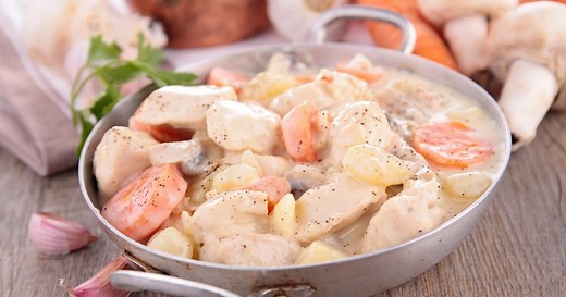 Blanquette à l'ancienne au poulet