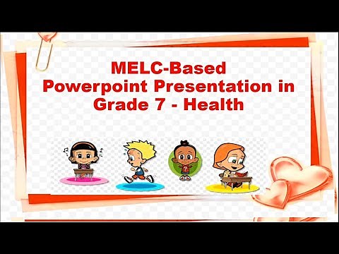 MELC-Based PPT in Grade 7-Health (1st Quarter- Week1)