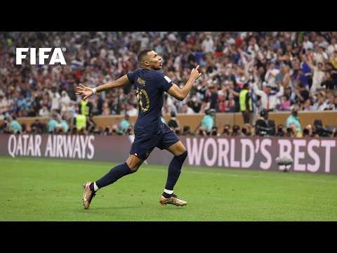 TWO GOALS IN 95 SECONDS! Kylian Mbappé's 2022 FIFA World Cup Final Brace